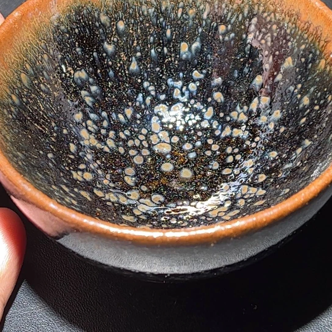 茶盏印山窑柴烧作品