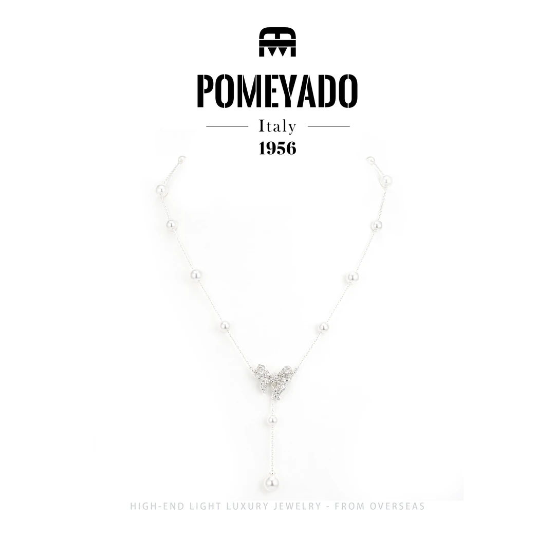 【爱神心结】Pomeyado高级感定制珠珠项链F1552