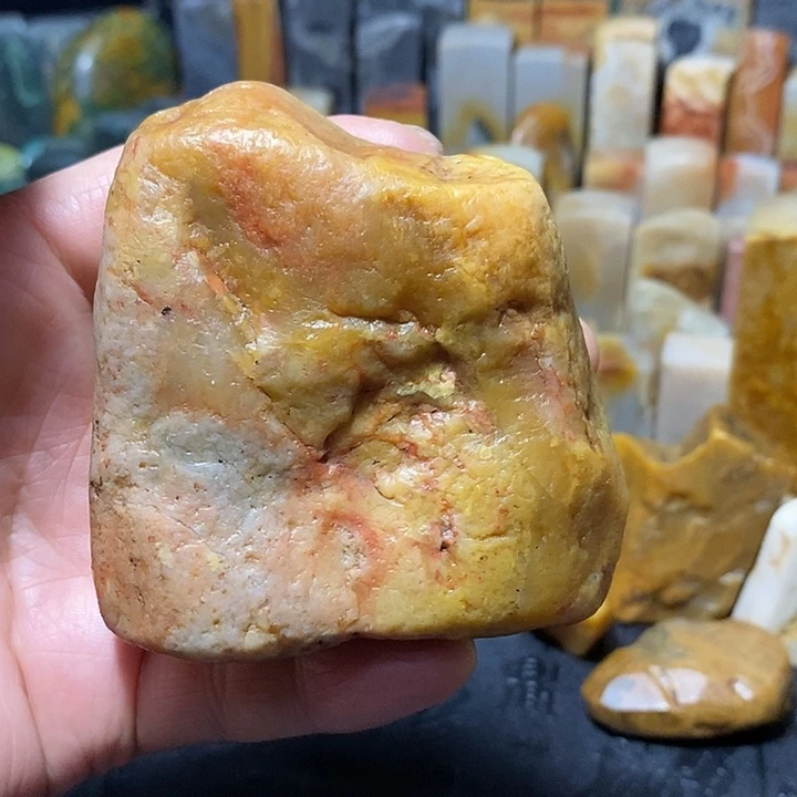 昌化鸡血石昌化石