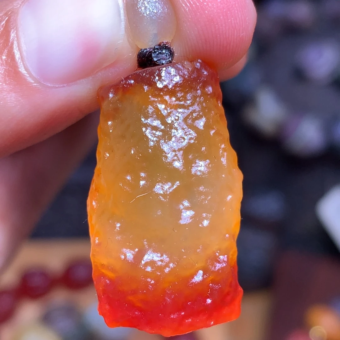 未镶嵌玛瑙/玉髓珠宝半成品