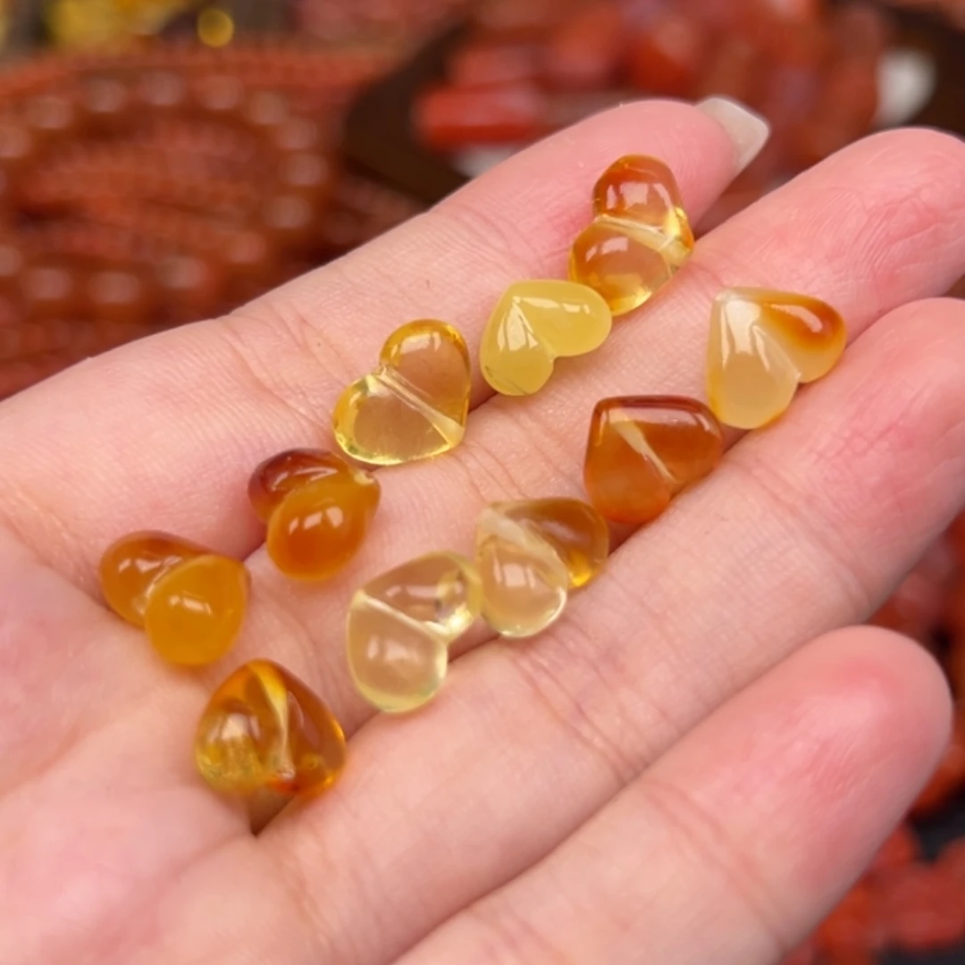 琥珀未镶嵌吊坠(不含链)