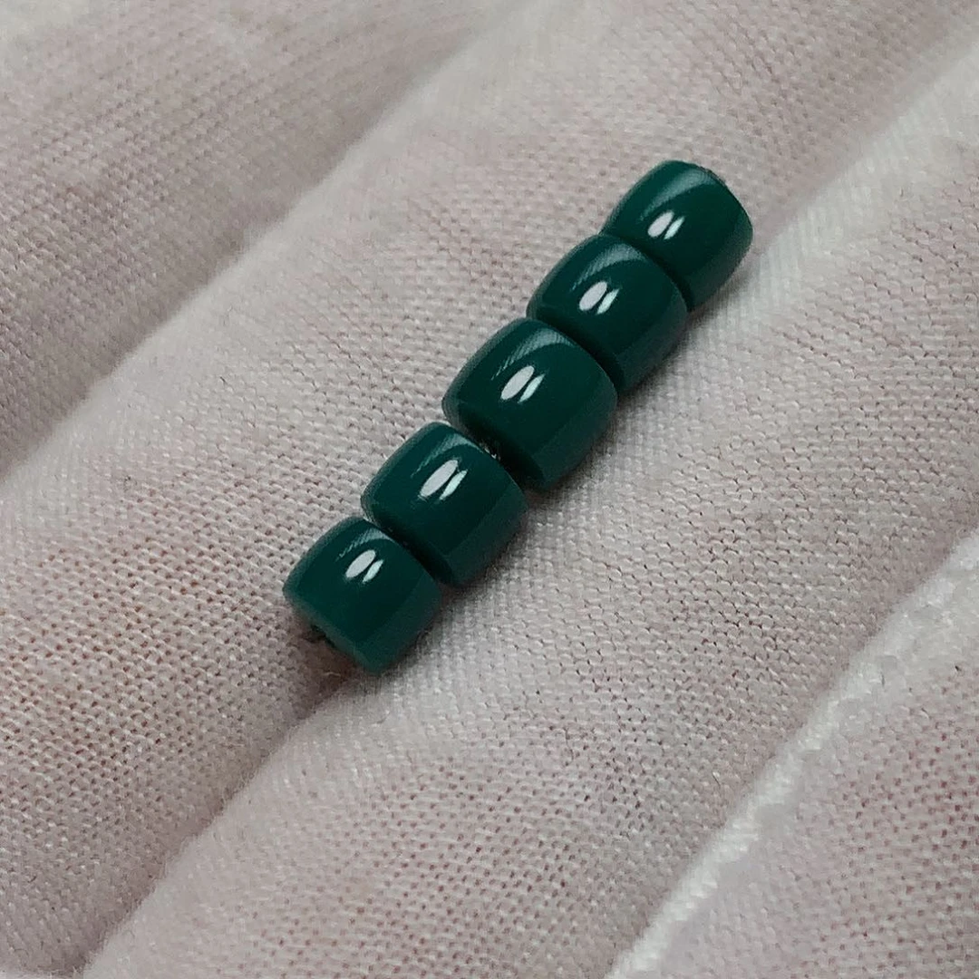 绿松石未镶嵌回纹珠顶珠6