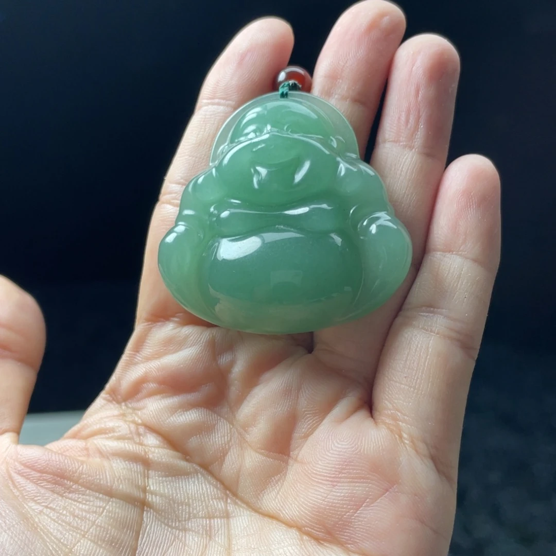 未镶嵌石英质玉颈饰东岭玉佛