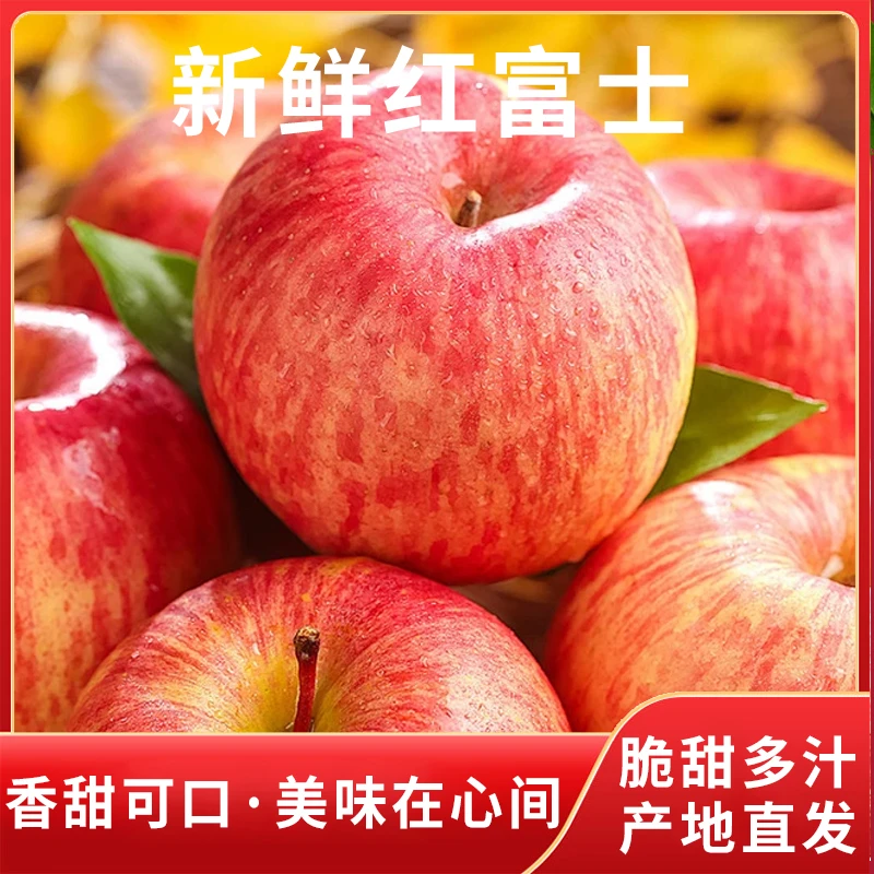 苹果新鲜采摘脆甜多汁产地直发