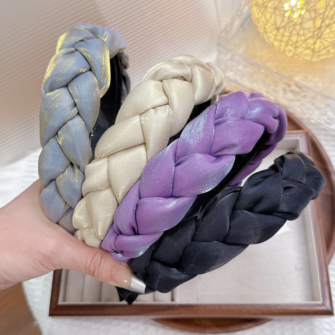 带齿高颅顶立体浮雕定制发箍韩国2025早春头箍