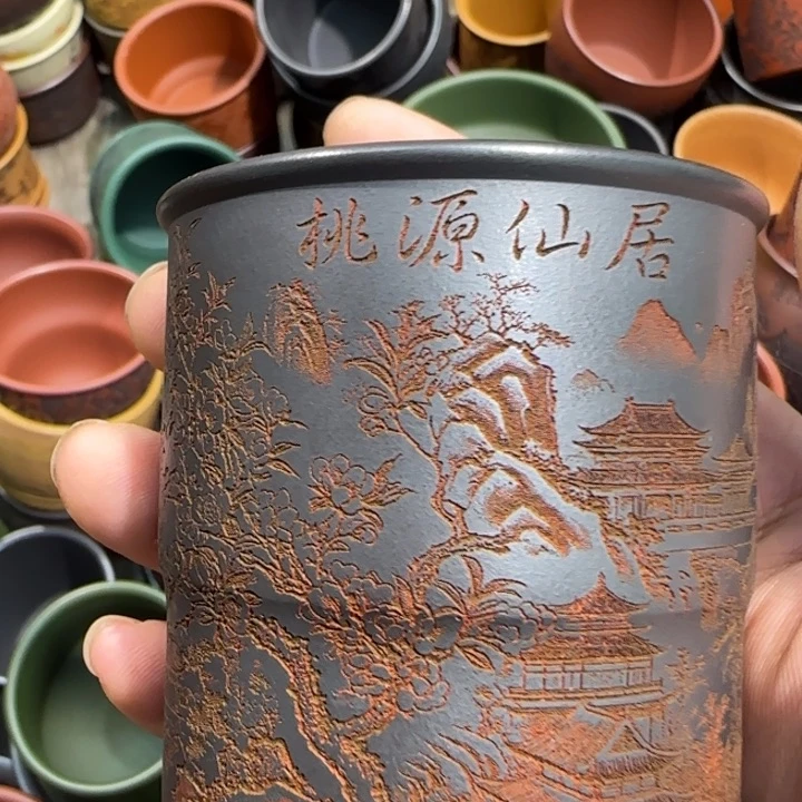 茶杯紫砂全手工制作工艺