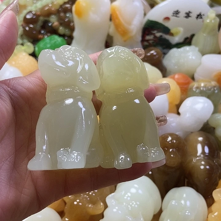 完全开放手把件旺旺