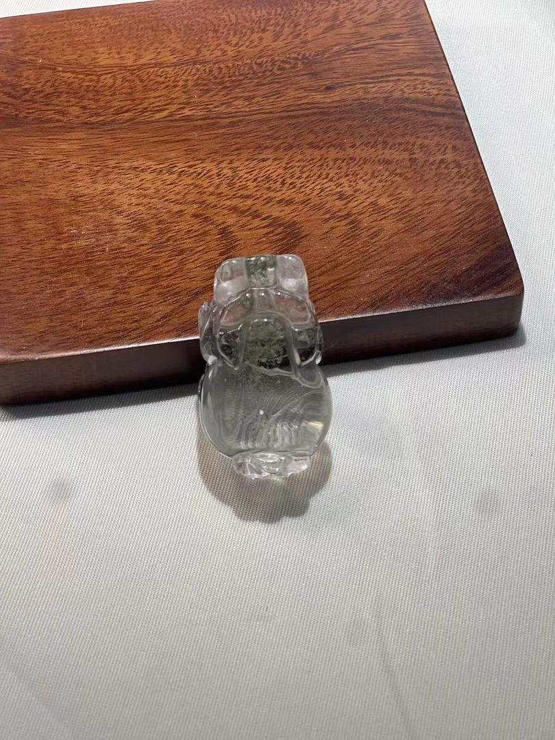 壹加田田 |绿幽灵水晶px摆件多样性发一