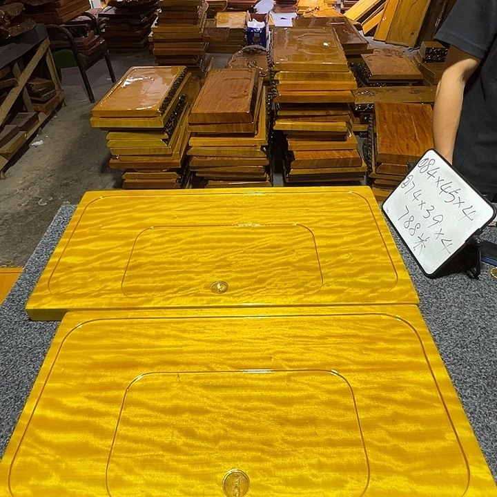 漭***叶楠木实木家具根雕茶盘