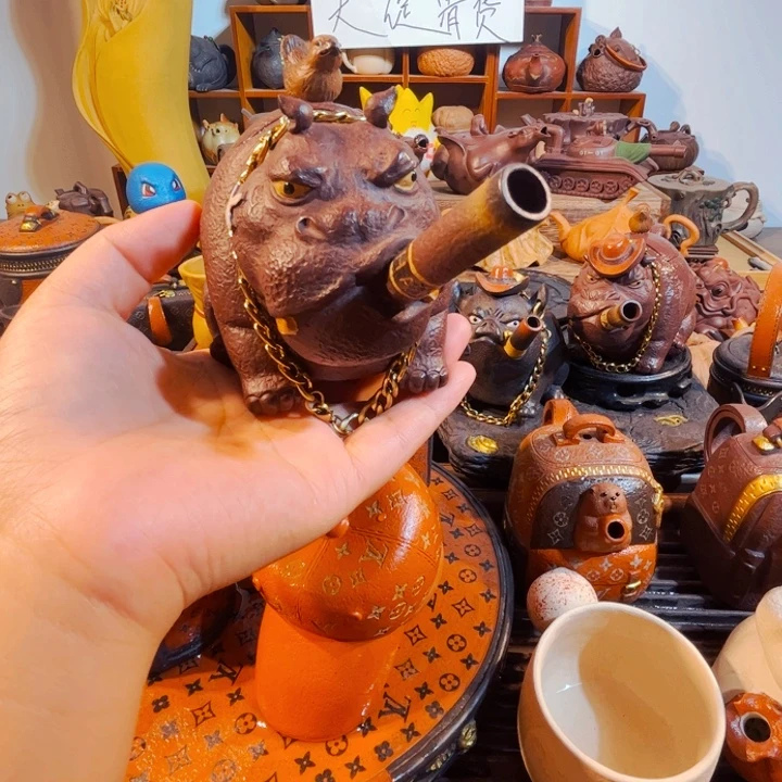 虚***馆茶壶紫砂纯手工制作过程就是