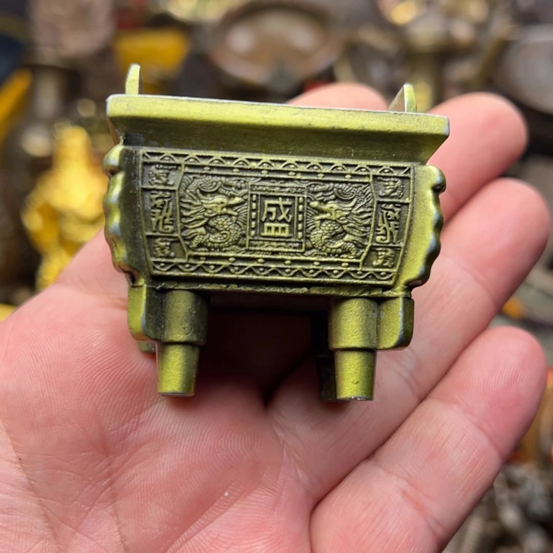 茶壶香炉铜器摆件