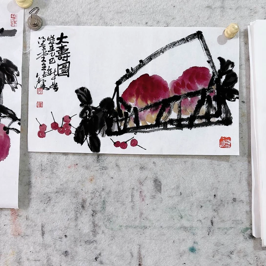 国画张馨老师作品