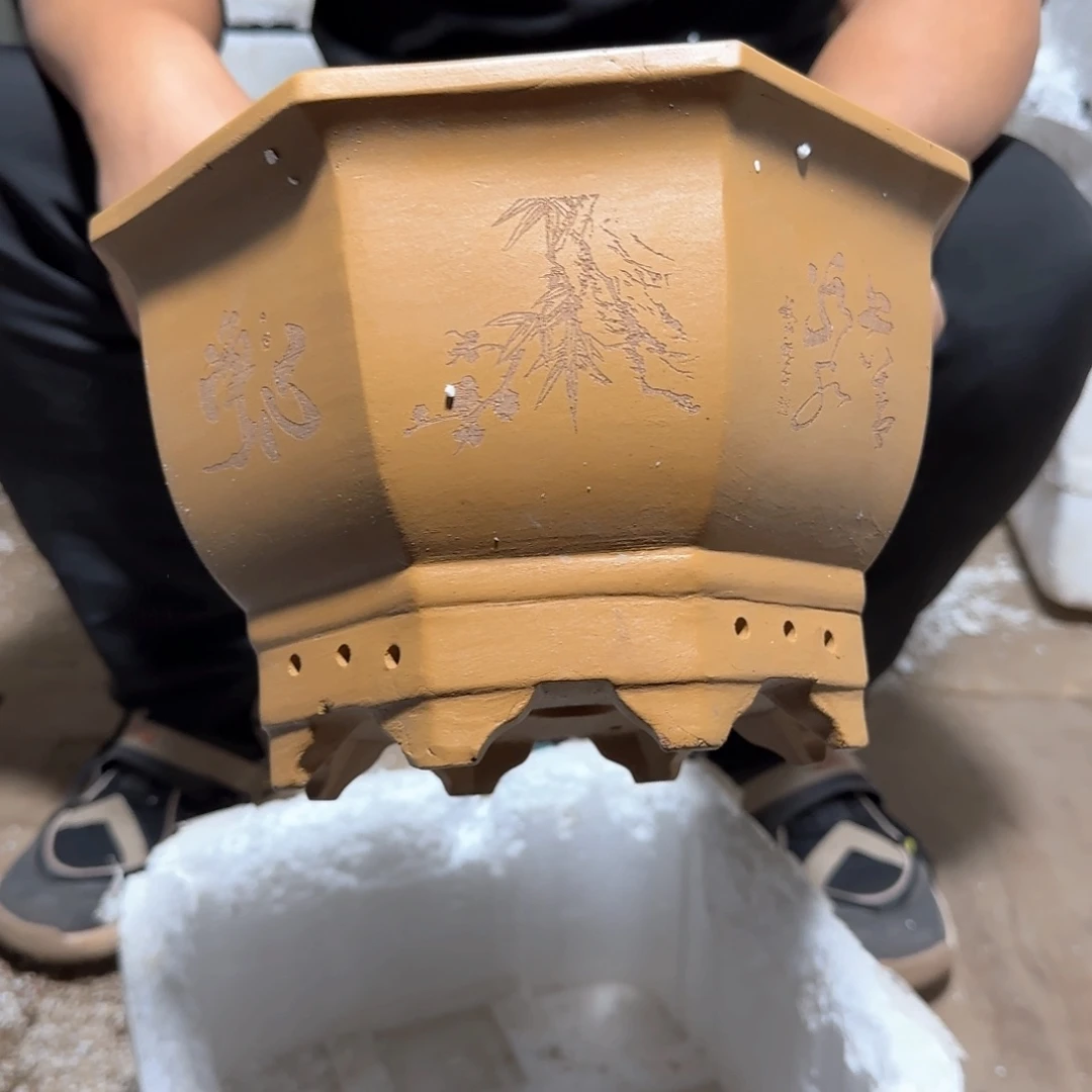 紫砂花盆口径为一