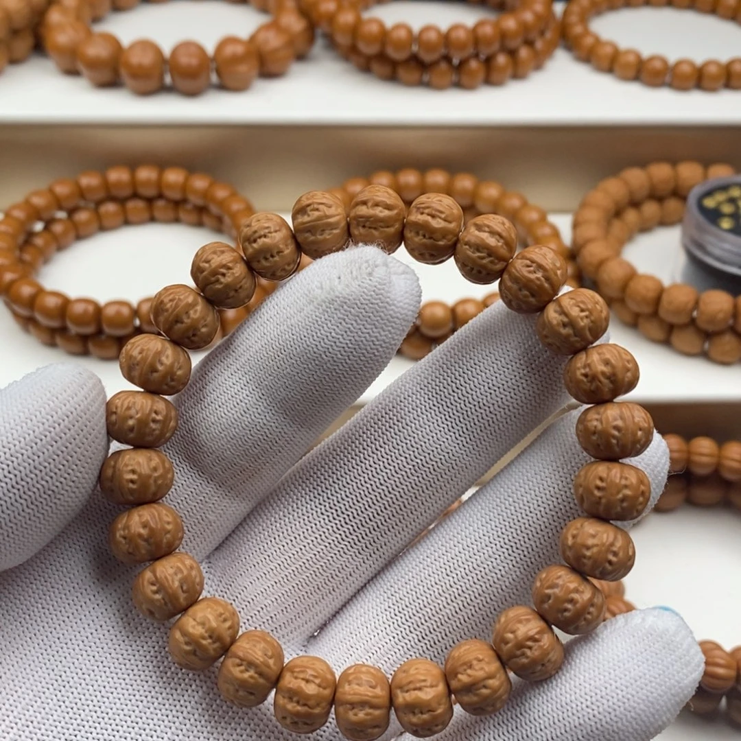 手串猴头核桃京巴楞