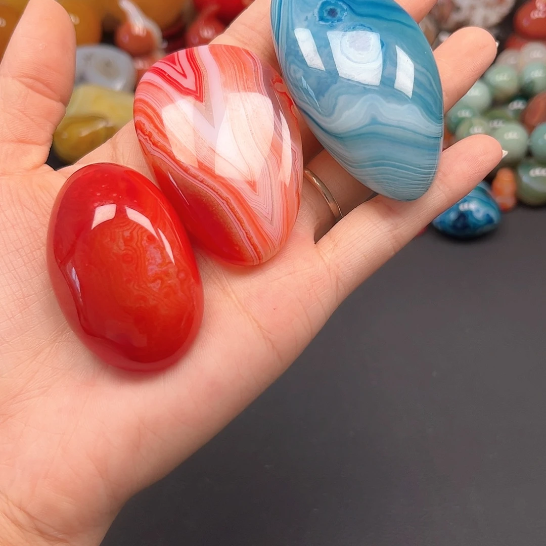 天***寄玛瑙/玉髓未镶嵌珠宝奇石