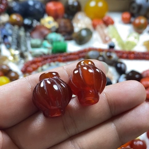 玛瑙/玉髓未镶嵌挂件