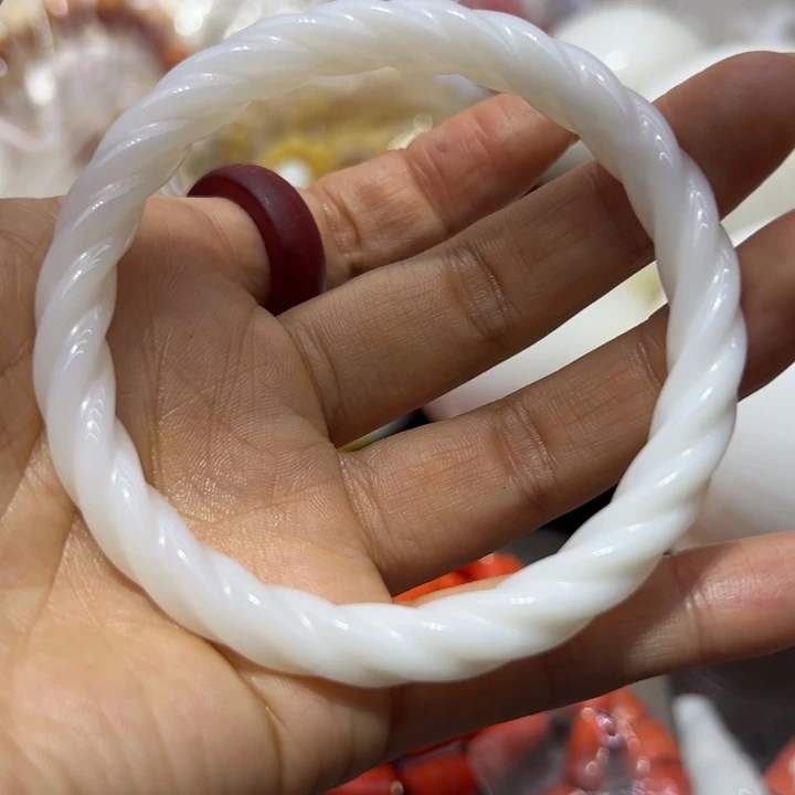 核桃手串/手链冰麻花手镯