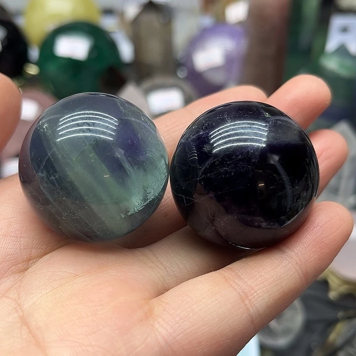 水晶珠宝半成品未镶嵌151克球