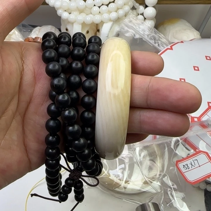 东非黑黄檀（紫光檀）手串/手链婧*木纹手镯21号