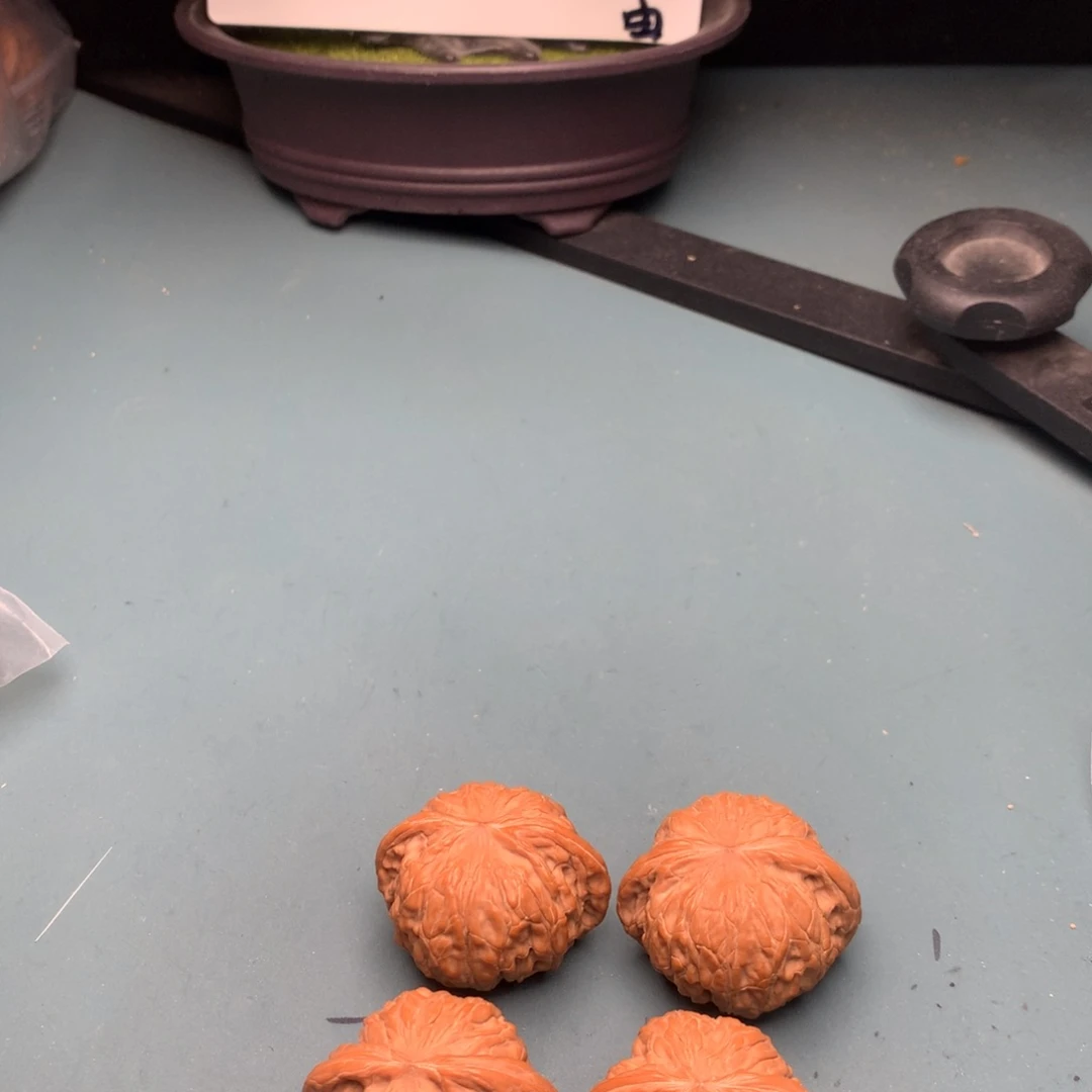 文玩核桃把件磨盘3839不是正磨