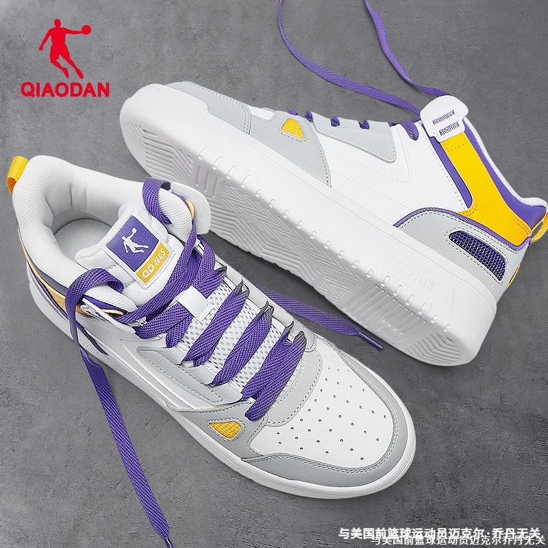 乔丹官方正品男鞋运动鞋2025新款空军一号休闲鞋子高帮潮流板鞋男