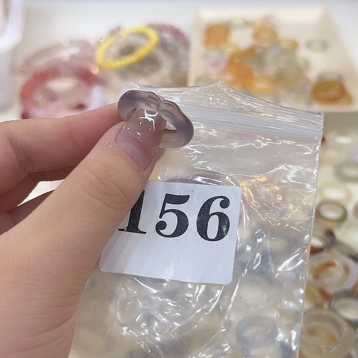 合金戒指玛瑙/玉髓156港11