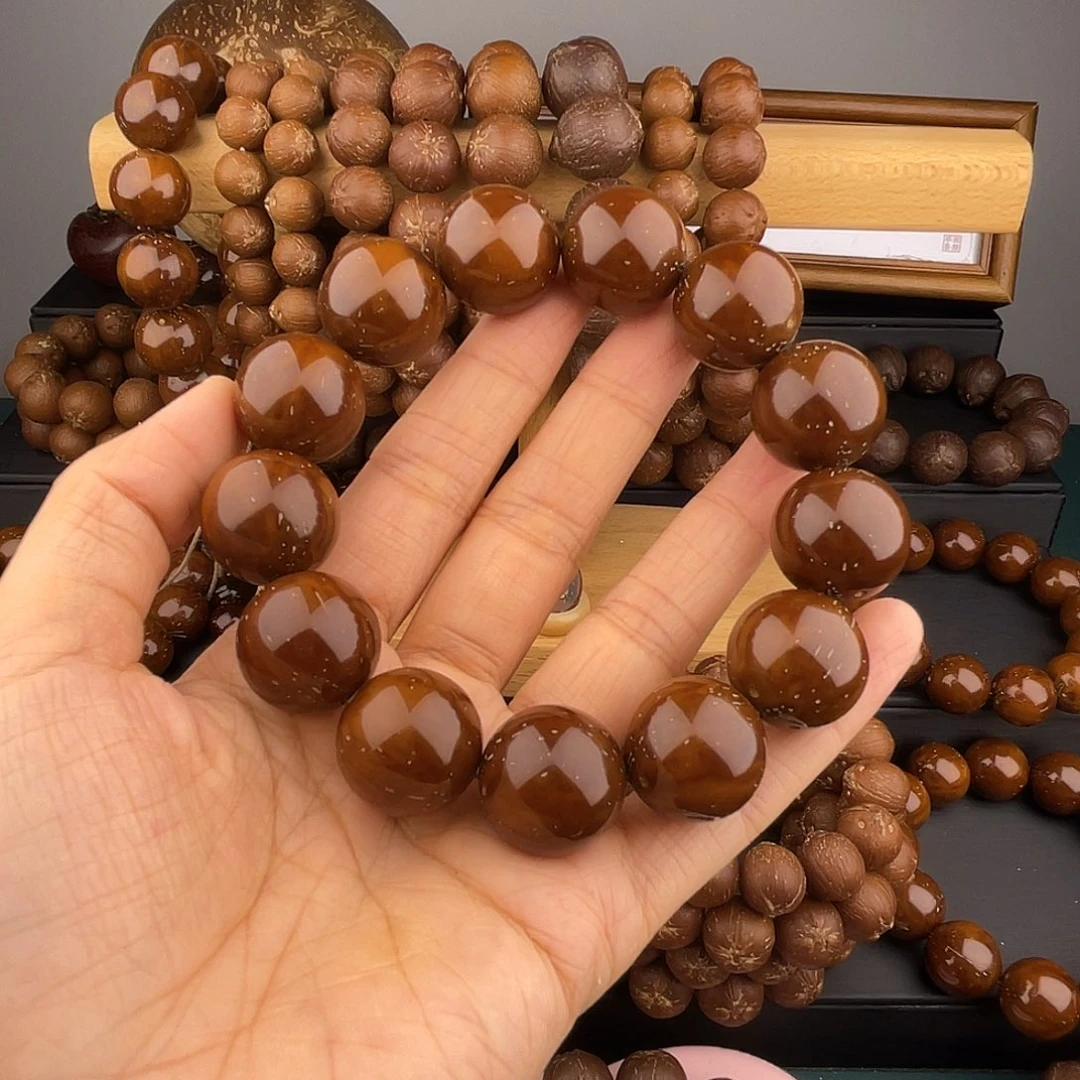 李***伟手串紫金鼠 紫金鼠光珠