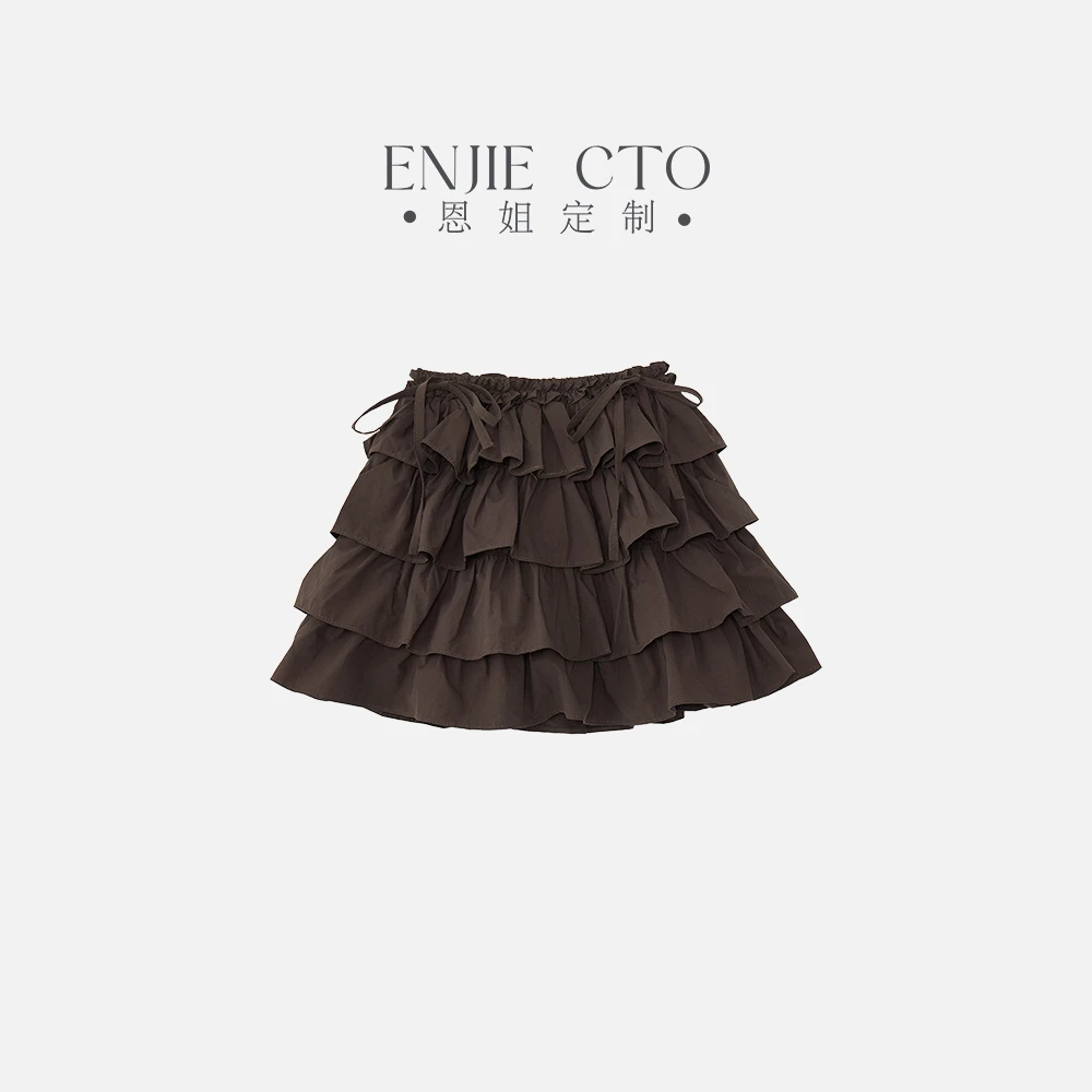 【恩姐定制】C夏季童装花边韩版蛋糕半裙ENCK2533