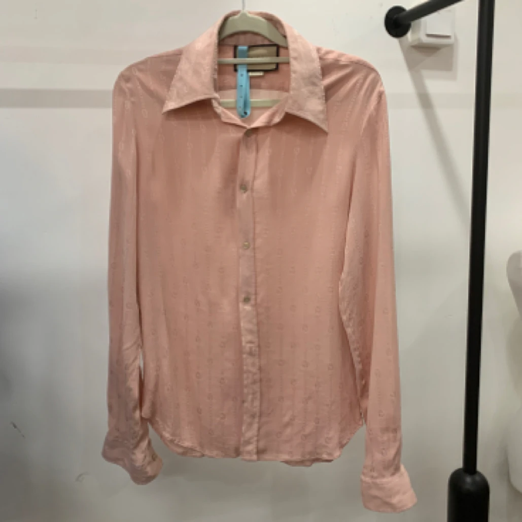99新 GUCCI/古驰 Gucci古驰老花衬衫 /39/A02895/缺水洗标