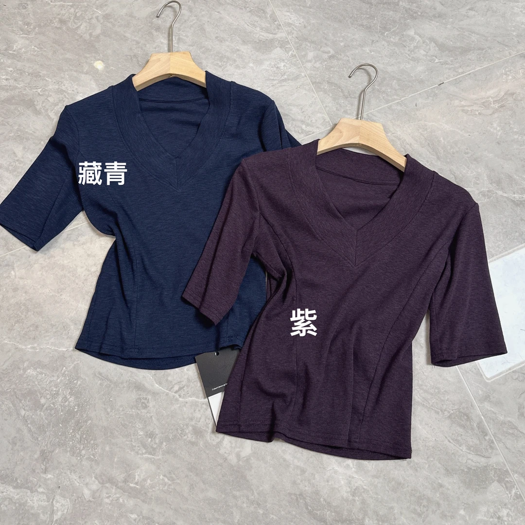 6033款弹力上衣显瘦