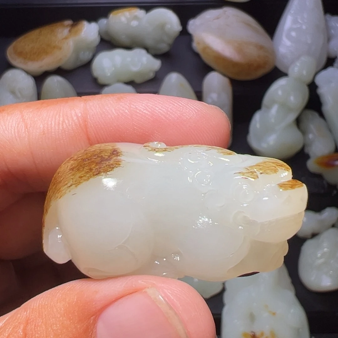 能***具颈饰未镶嵌和田玉