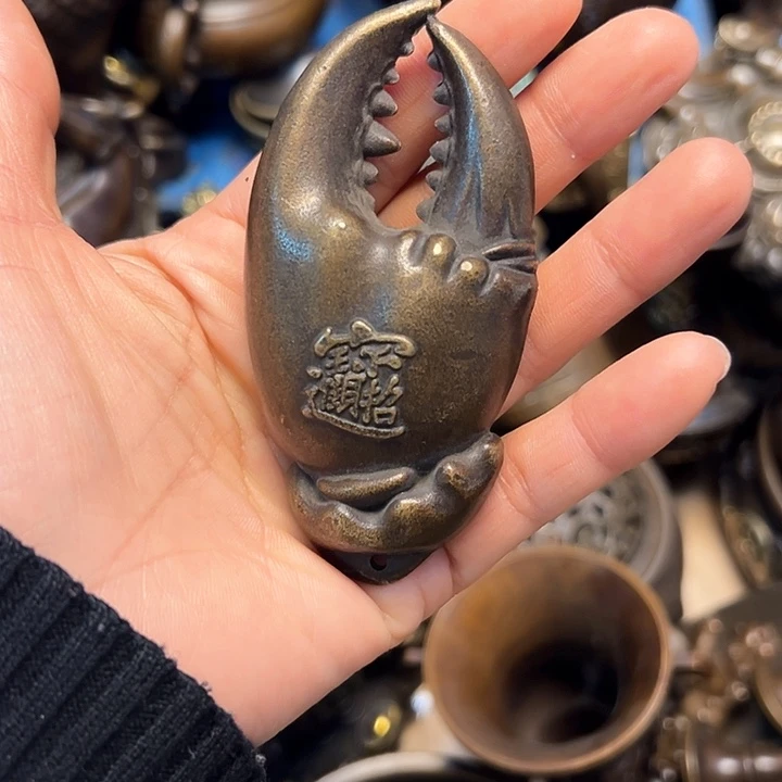 铜器摆件老王直播间