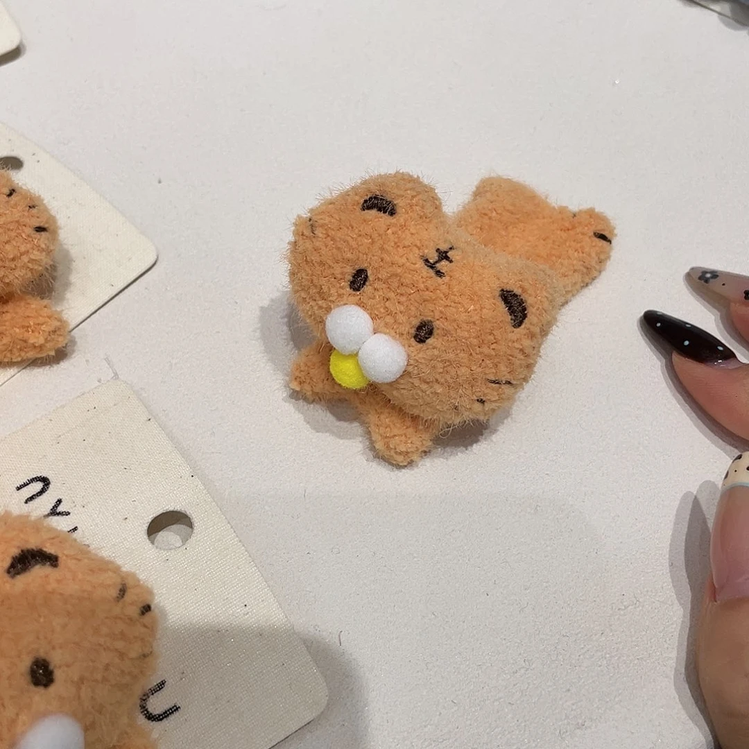 铁合金皮质老虎发夹
