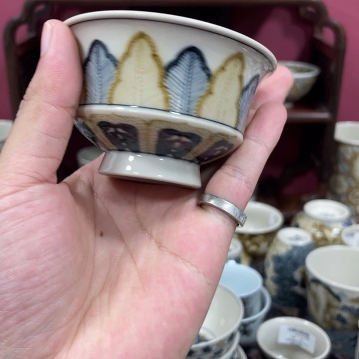 摆件景德镇陶瓷老陶下午场