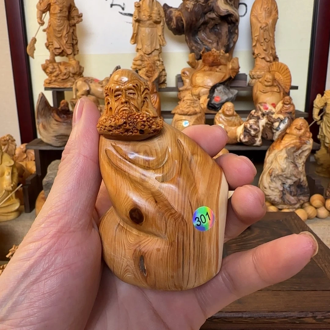 崖柏檀木匠心一物一拍