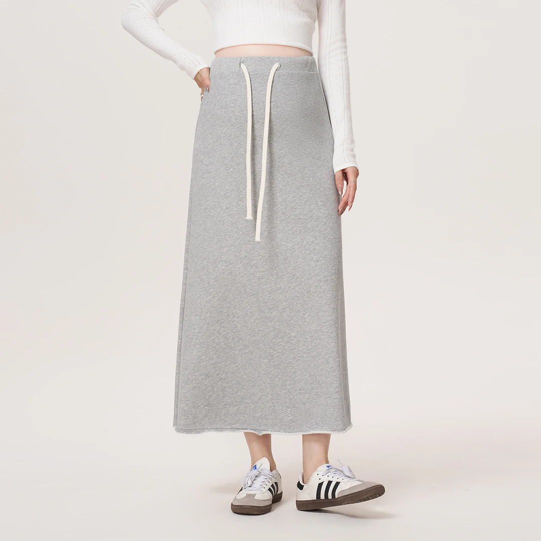 孕妇装半身裙秋装长款裙子小个子2025新款孕妈高级穿搭