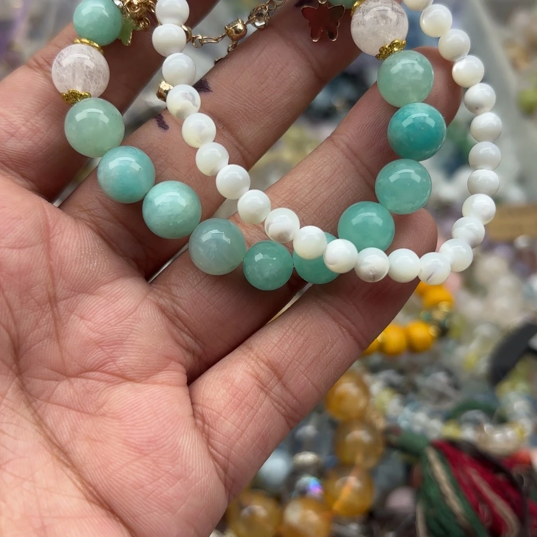 银S925镶嵌水晶手链