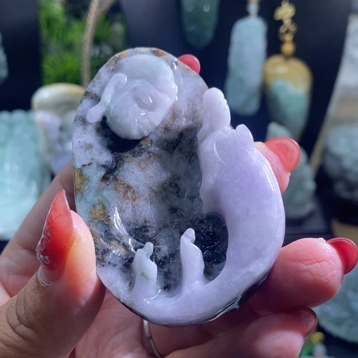 【闪购商品】颈饰未镶嵌翡翠观音