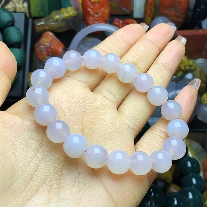 硅化玉未镶嵌手串