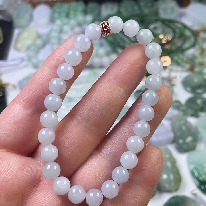 翡翠未镶嵌颈饰珠串