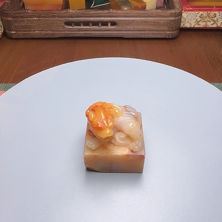 印石寿山石寿山石品种篆刻素章