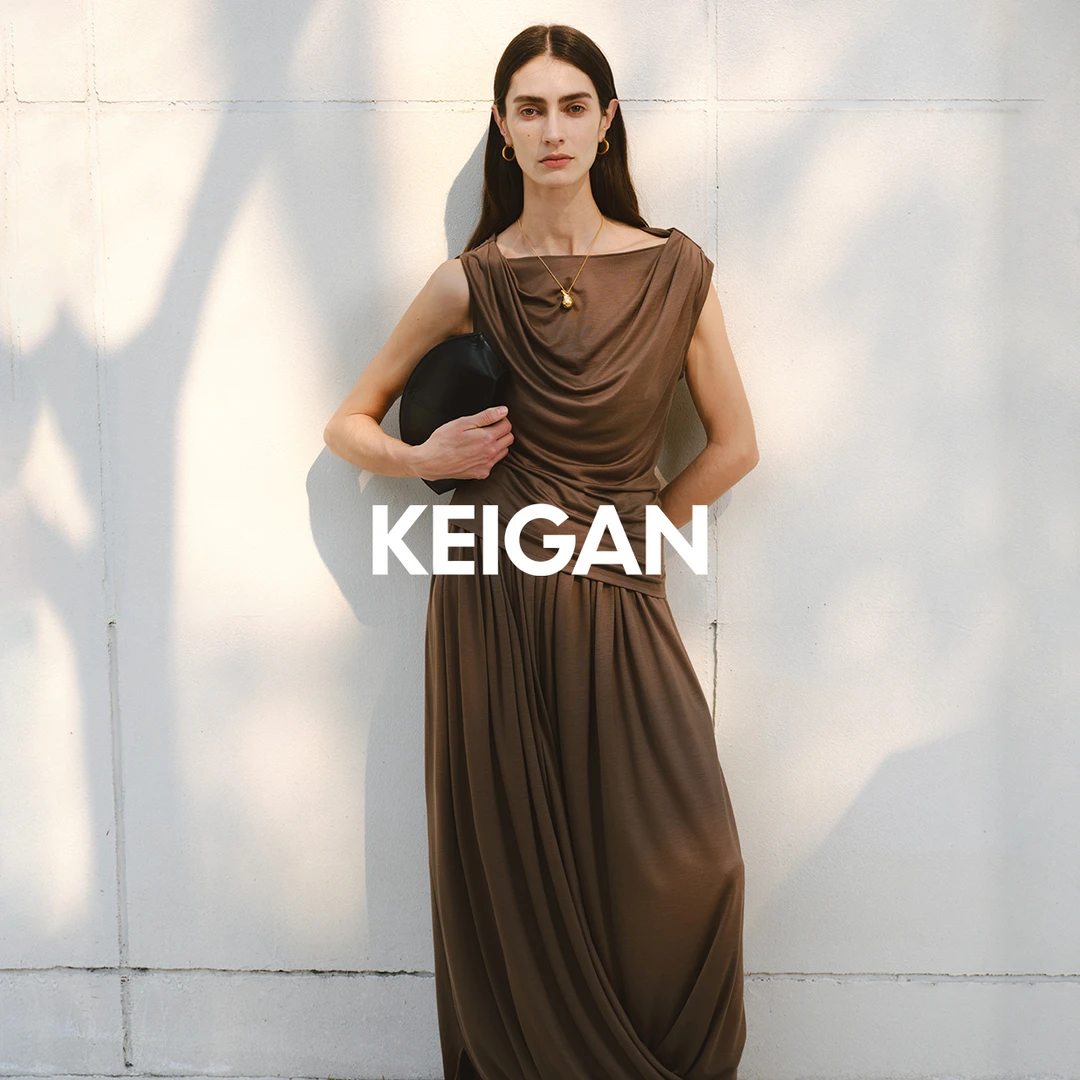 开间/果冻套装 苣清凉天丝舒弹不对称轻解构堆褶荡领上衣褶皱半裙