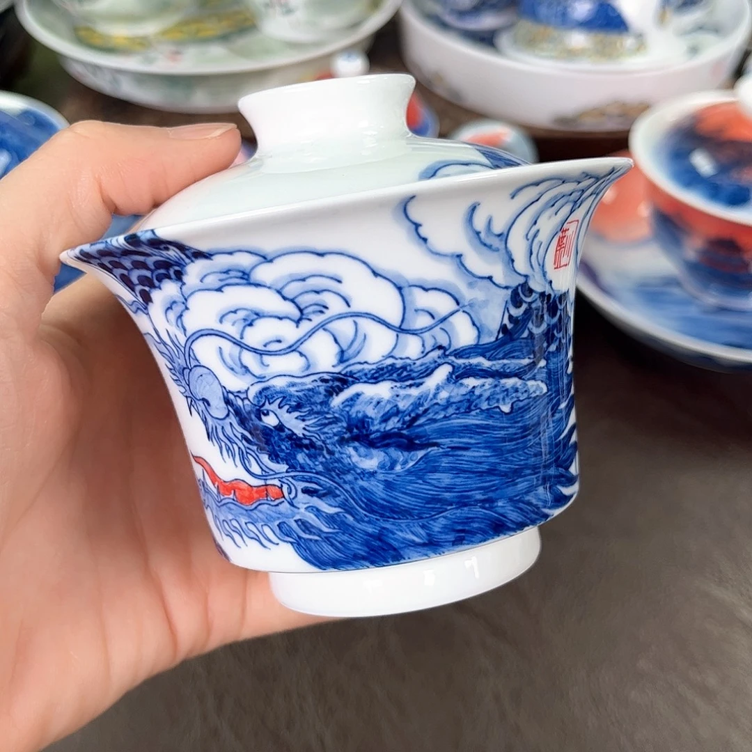 手绘高温瓷器瓷器