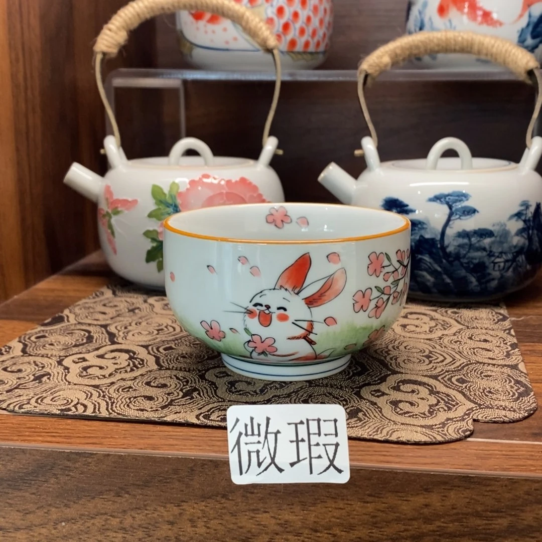 釉下彩手工绘制手工绘制