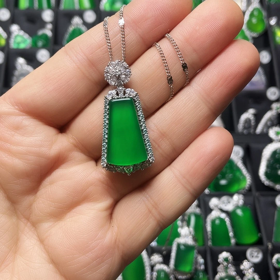 玛瑙/玉髓合金颈饰