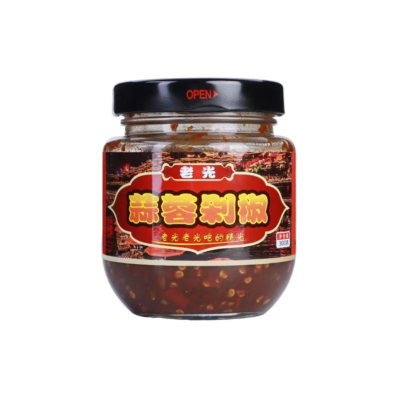 恩施风味手工制作蒜蓉剁椒