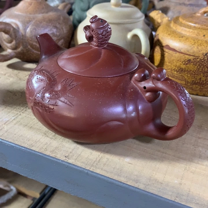 紫砂茶壶原矿手工131