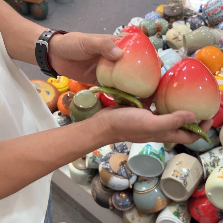 瑕疵福利品陶瓷茶叶罐
