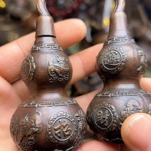 铜制文玩把玩物件