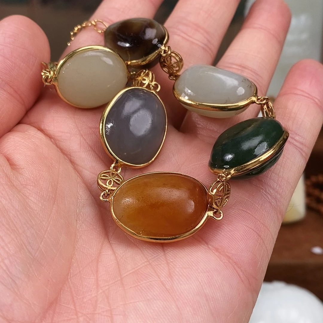 和田玉合金颈饰6666666666